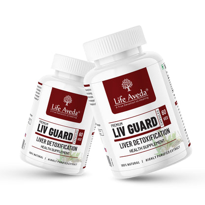 Best Fatty Liver Detox Capsules - Premium Liv Guard Capsules