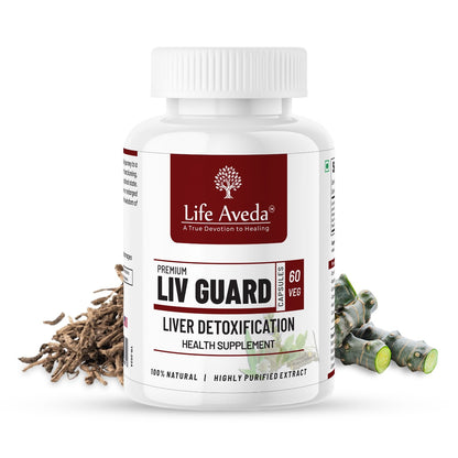 Best Fatty Liver Detox Capsules - Premium Liv Guard Capsules